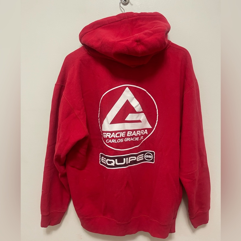 COPY - Gracie Barra RS MENS ZIP UP - Rad (Adult L)